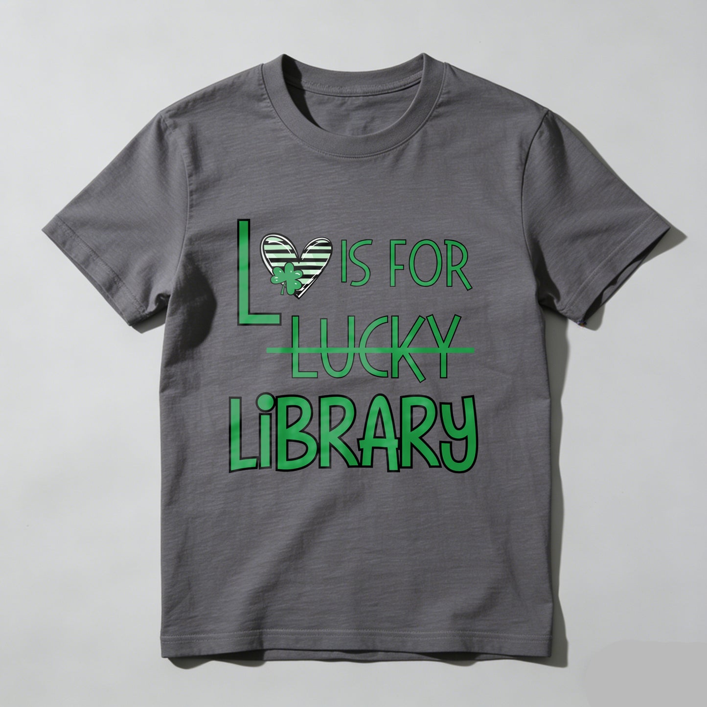 Wardrobecart L Is For Lucky Library Unisex Classic T-shirt