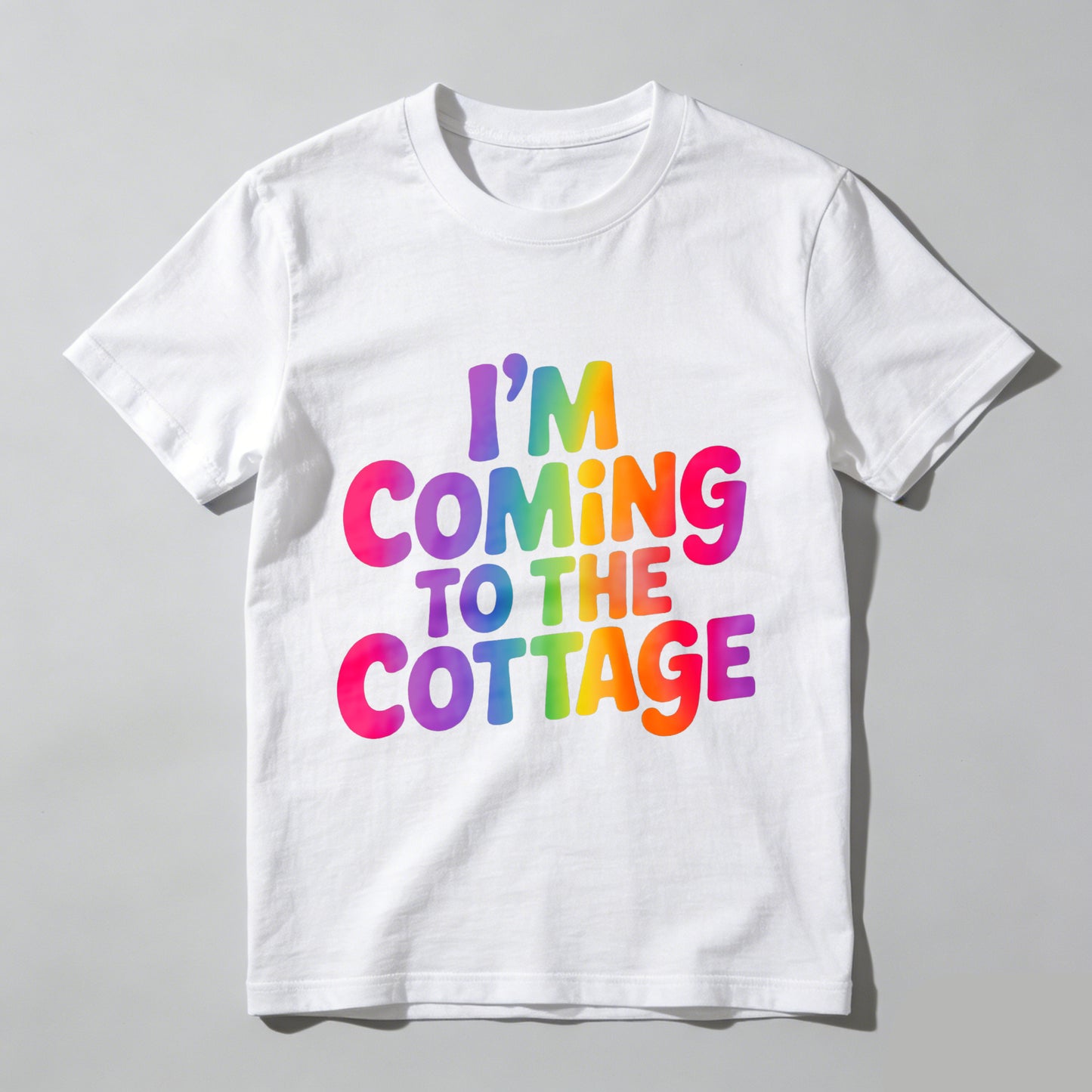 Wardrobecart I'm Coming To The Cottage Unisex Classic T-shirt