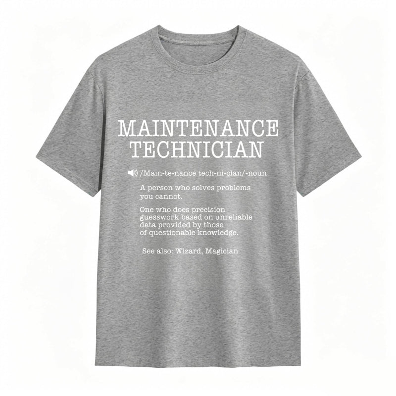 Maintenance Technician Repair Worker Handyman T-Shirt