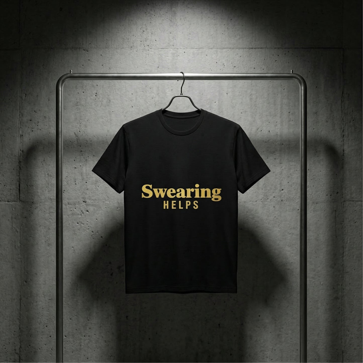 Swearing Helps T Shirt Funny Sassy Statement Graphic Tee For Men Women Casual Wear WOMEN