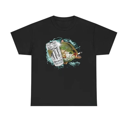 Dope Monster Fish T-Shirt | Funny Graphic Tee | Unisex