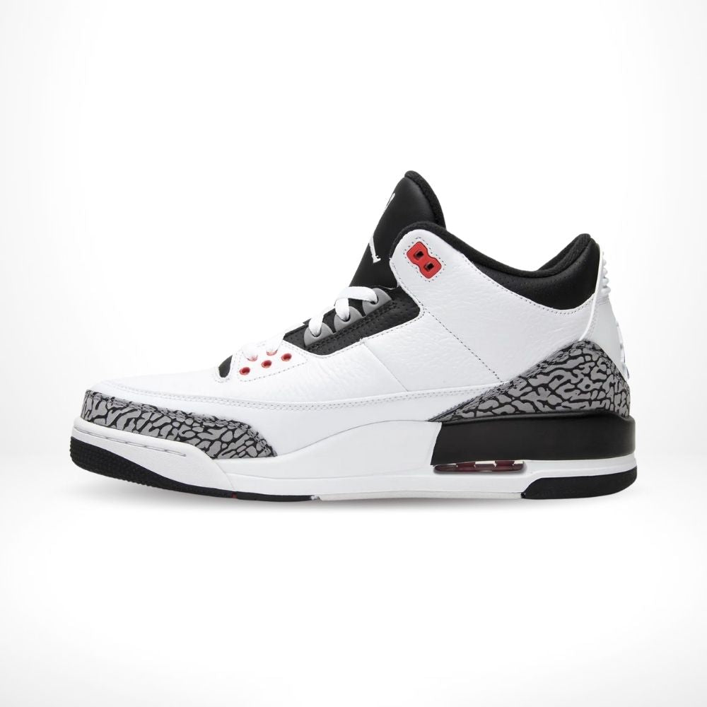Air Jordan 3 Retro Infrared 23 White Grey