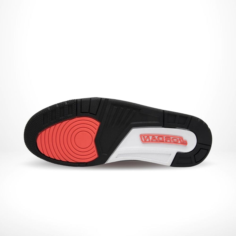 Air Jordan 3 Retro Infrared 23 White Grey