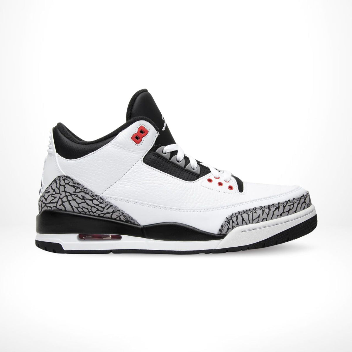 Air Jordan 3 Retro Infrared 23 White Grey