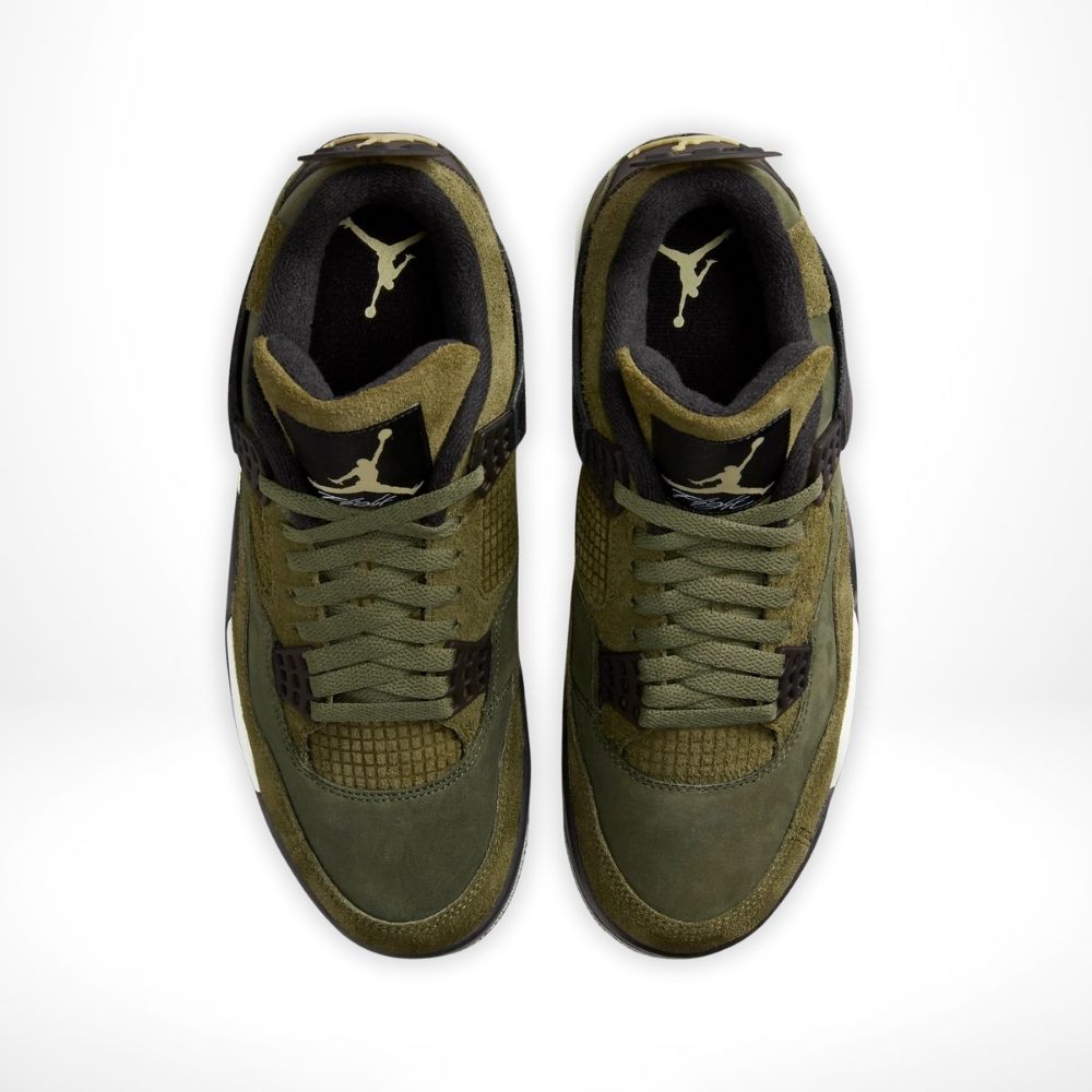 Air Jordan 4 Retro Craft Medium Olive Canvas SE