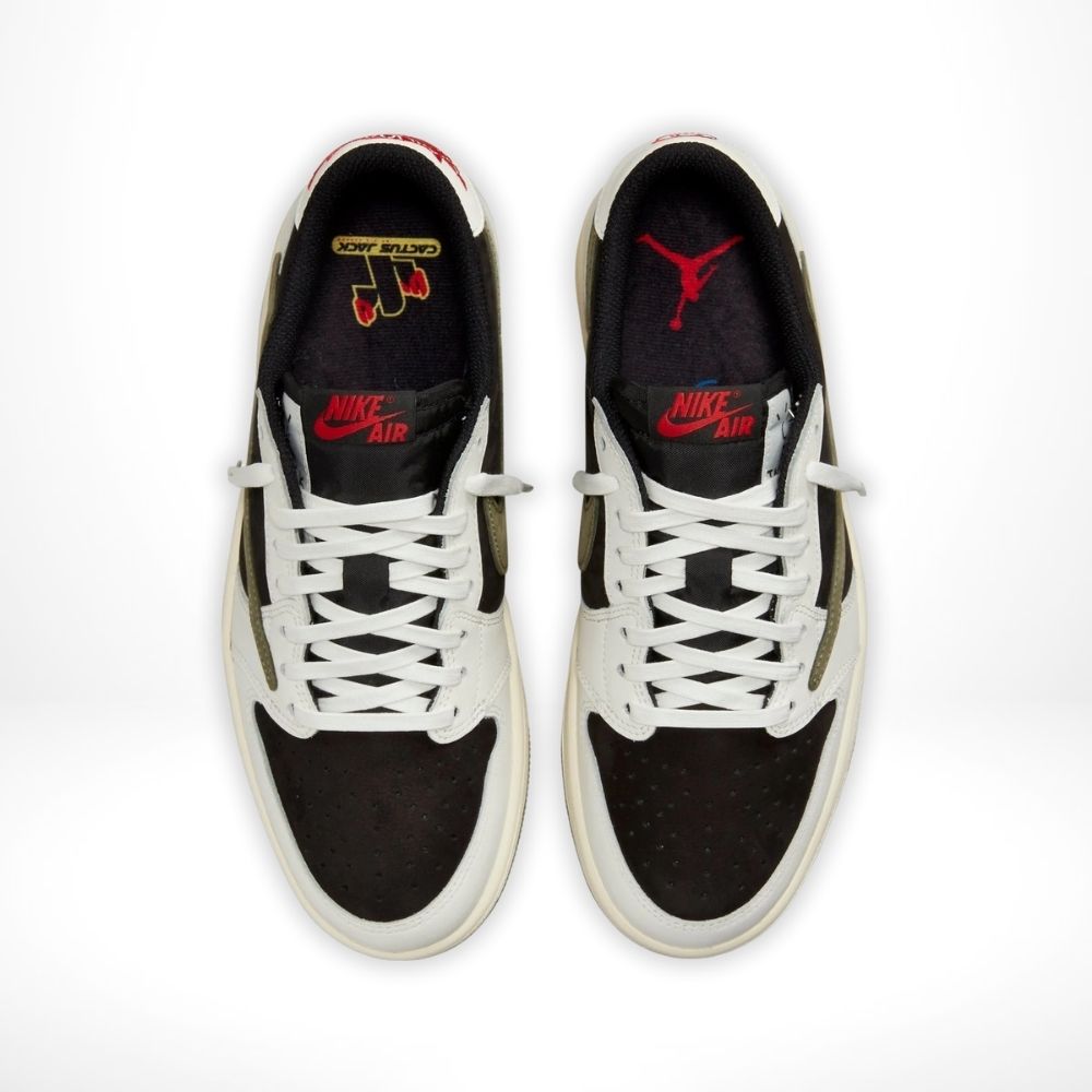 Air Jordan 1 Low OG X Travis Scott Olive Sail SP