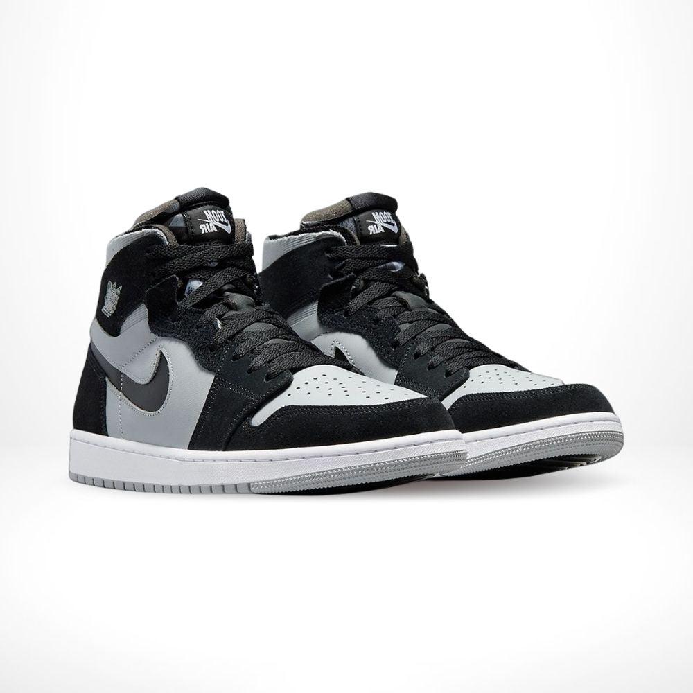 Air Jordan 1 High Zoom CMFT Black Light Smoke Grey