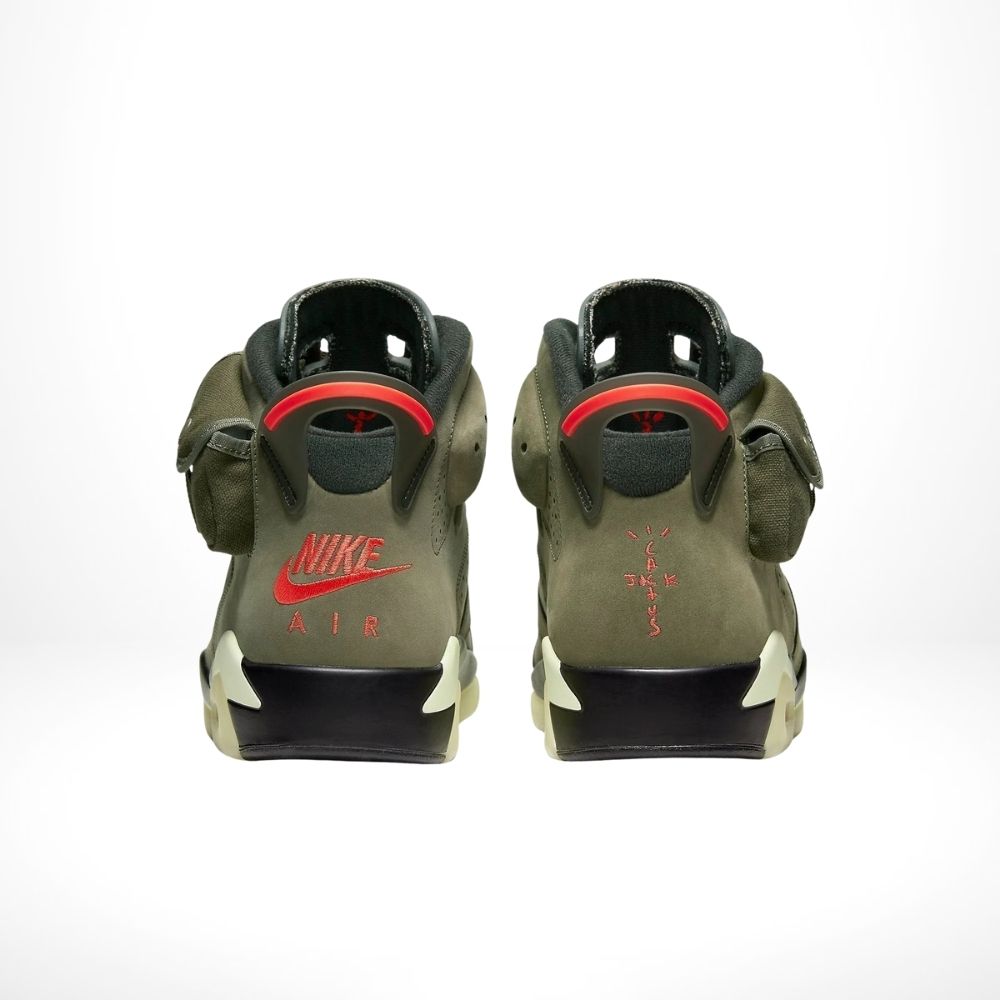 Air Jordan 6 Retro X Travis Scott Olive SP