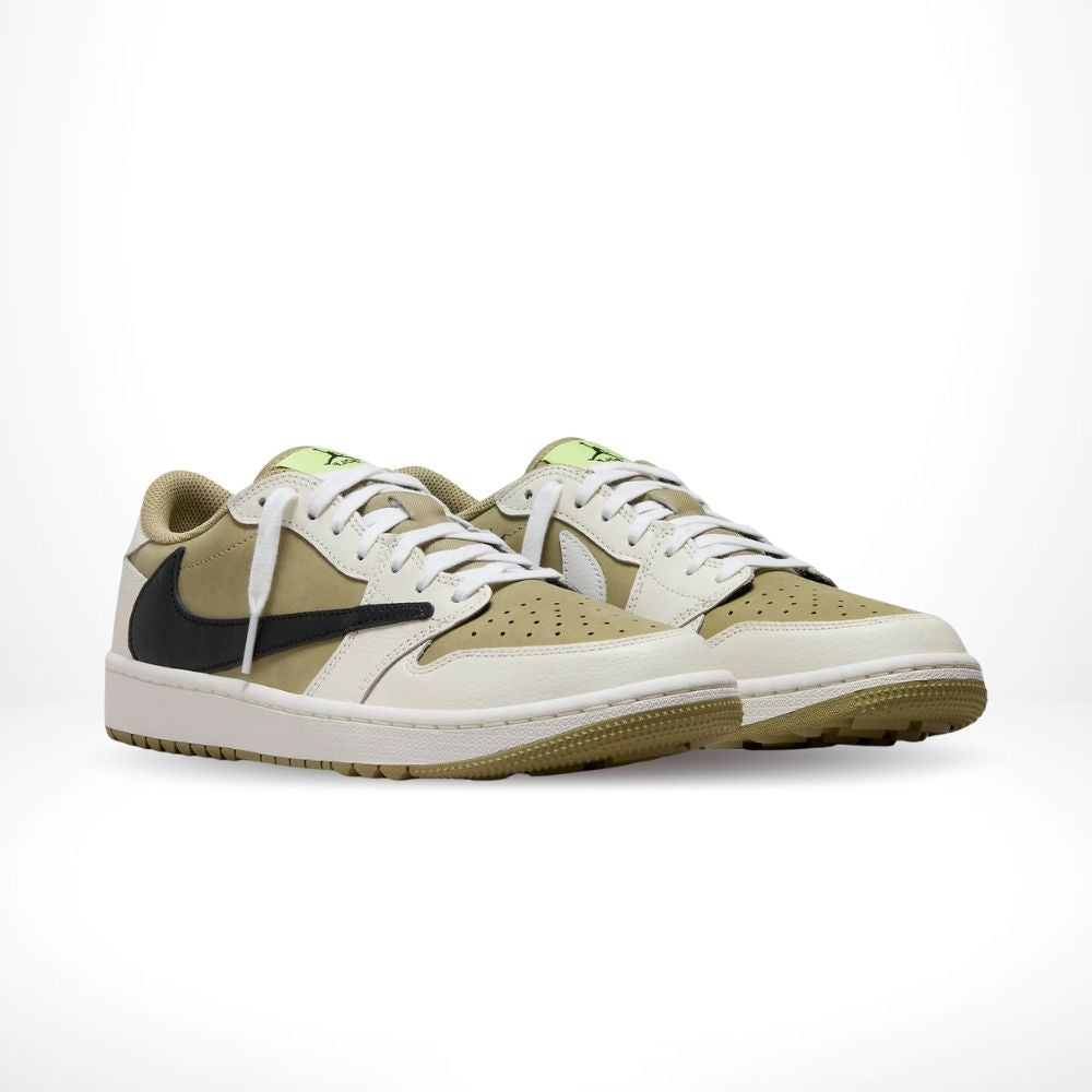 Air Jordan 1 Low Golf X Travis Scott Neutral Olive