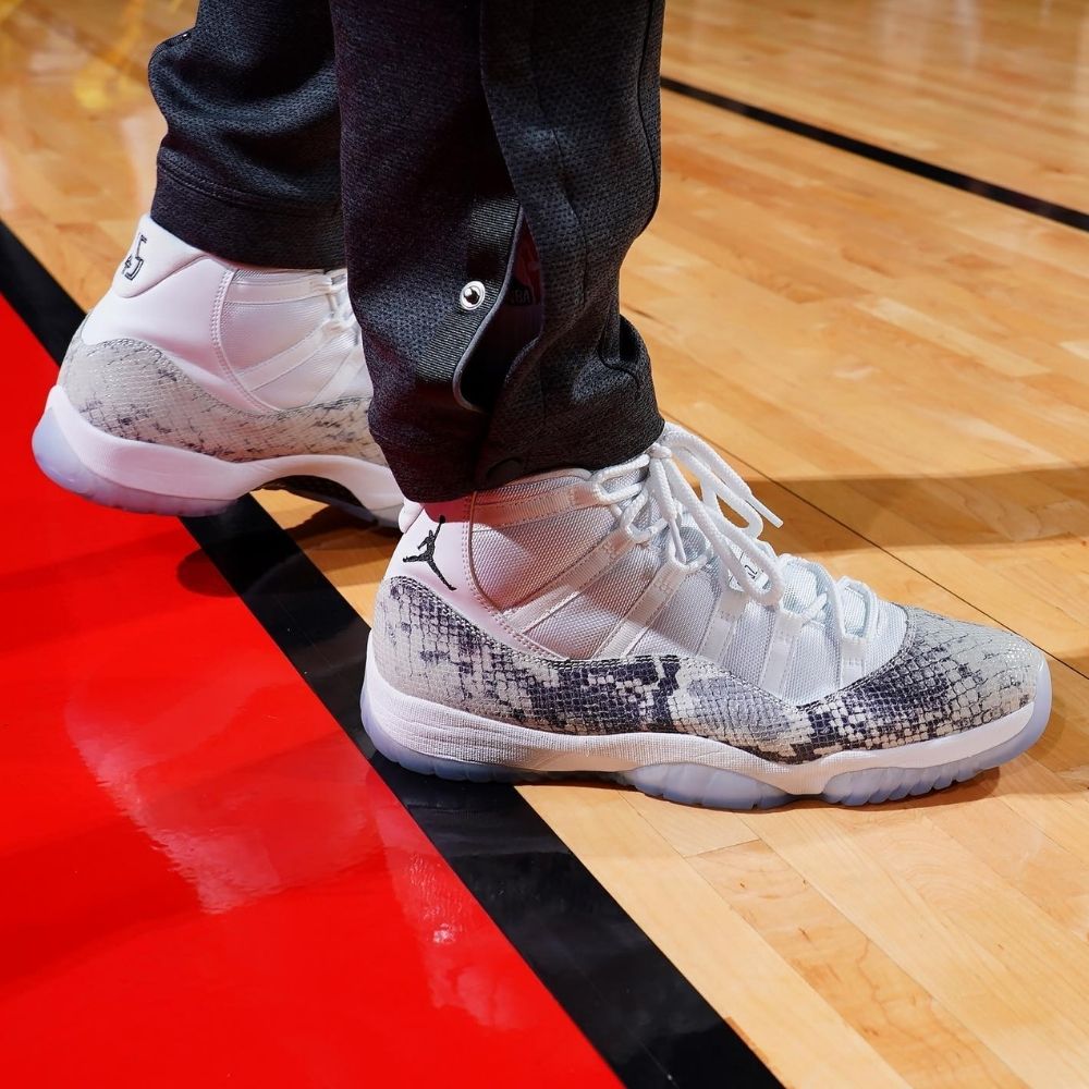 Air Jordan 11 Retro X OVO Grey Snakeskin