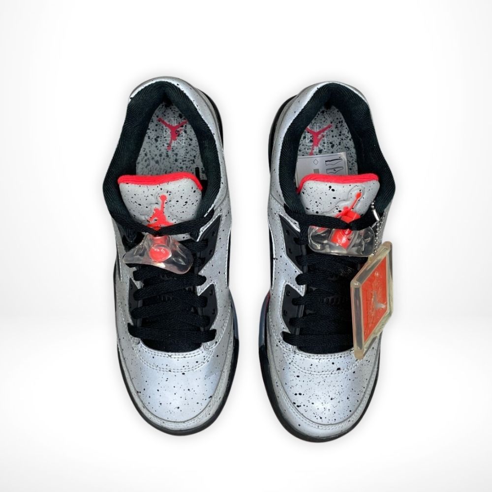 Air Jordan 5 Retro Low Neymar Silver Black