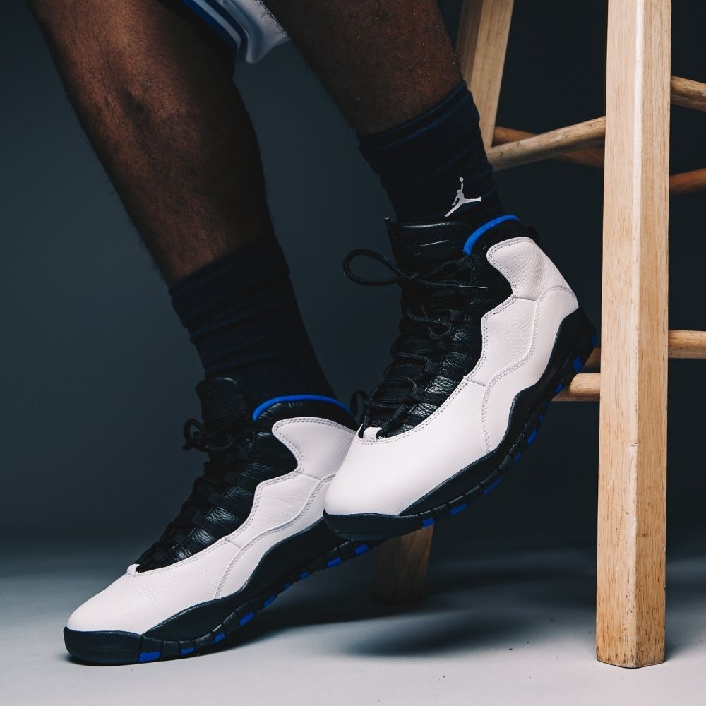 Air Jordan 10 Retro Orlando Black White 2018