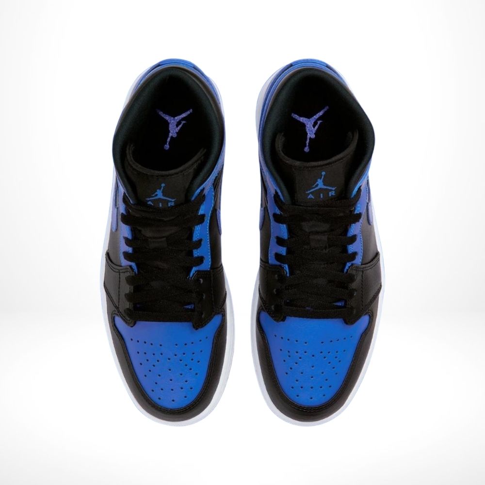 Air Jordan 1 Mid Royal Black