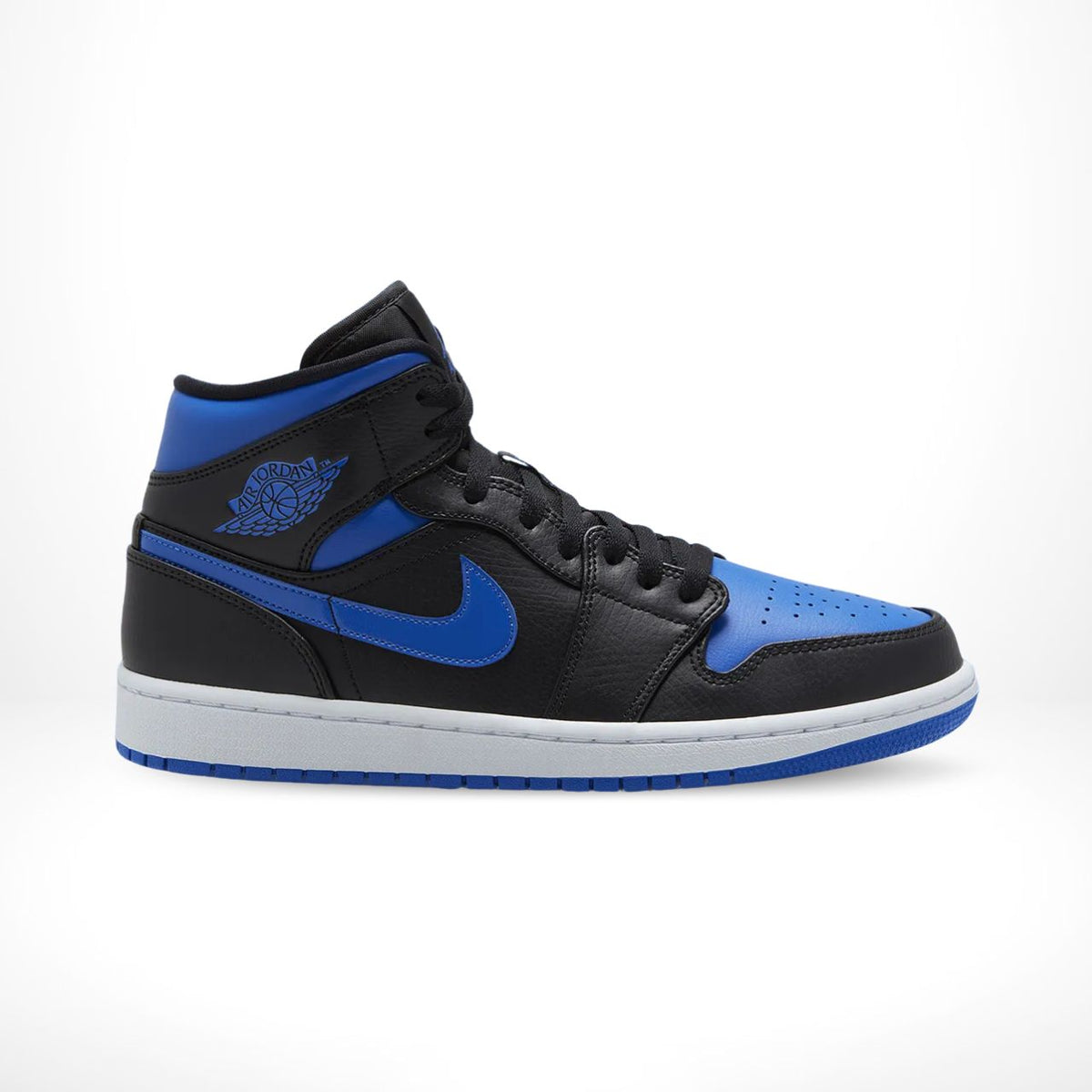 Air Jordan 1 Mid Royal Black