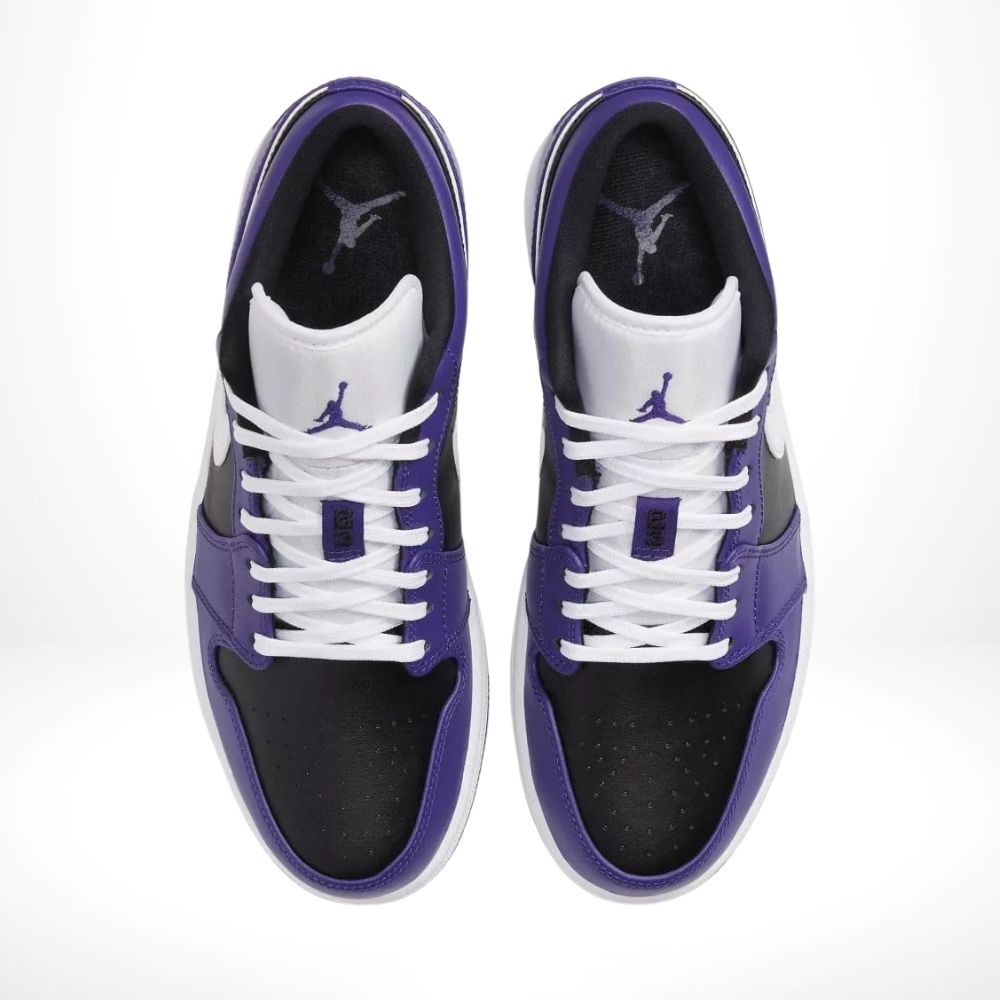 Air Jordan 1 Low Court Purple Black