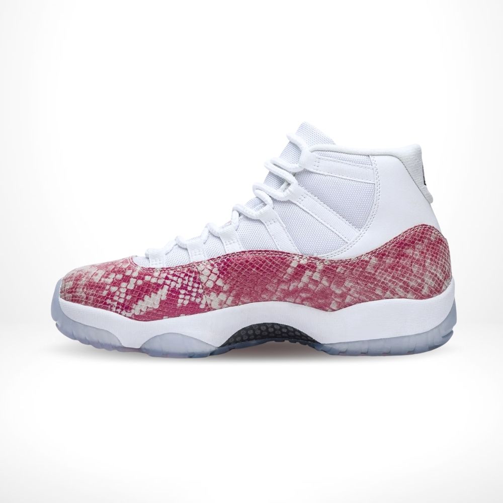 Air Jordan 11 Retro X OVO Pink Snakeskin White