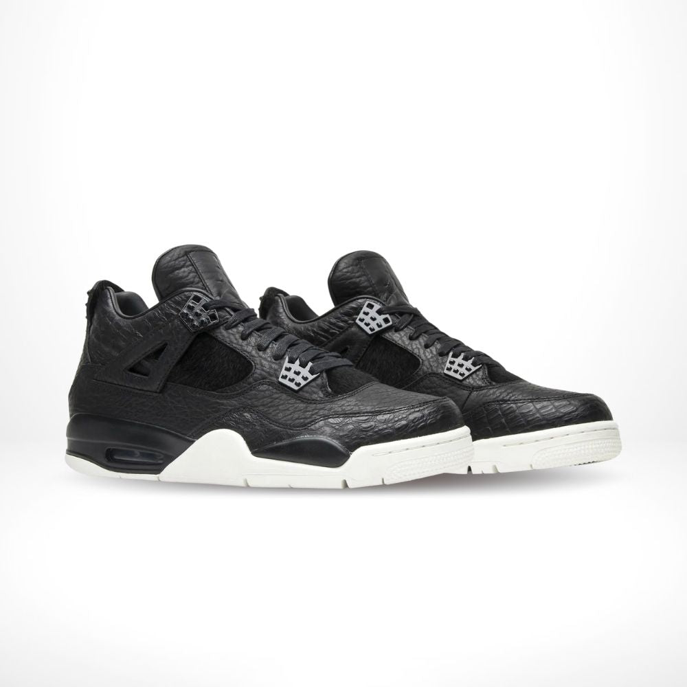 Air Jordan 4 Retro Pony Hair Black Sail