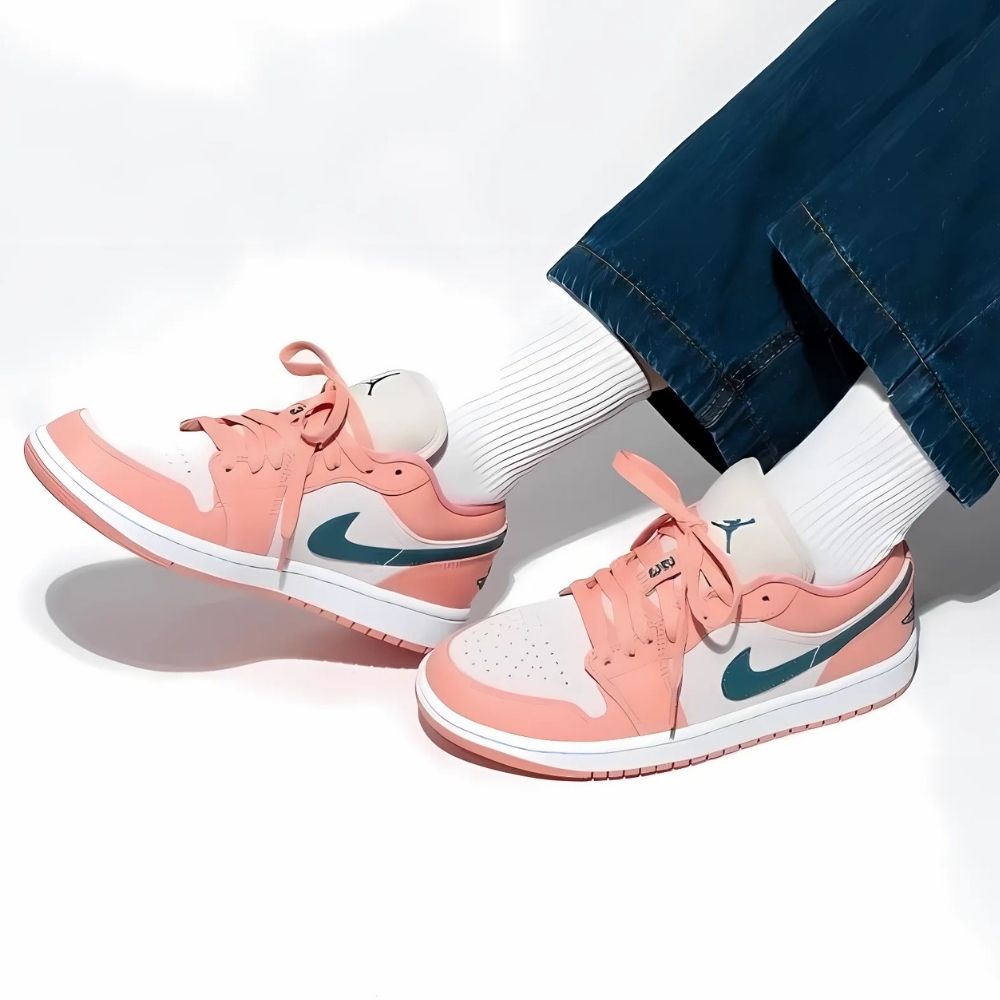 Air Jordan 1 Low Light Madder Root Pink