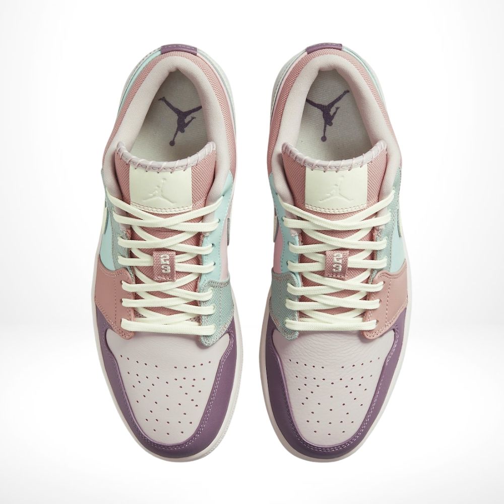 Air Jordan 1 Low Easter Pastel Teal Pink Purple