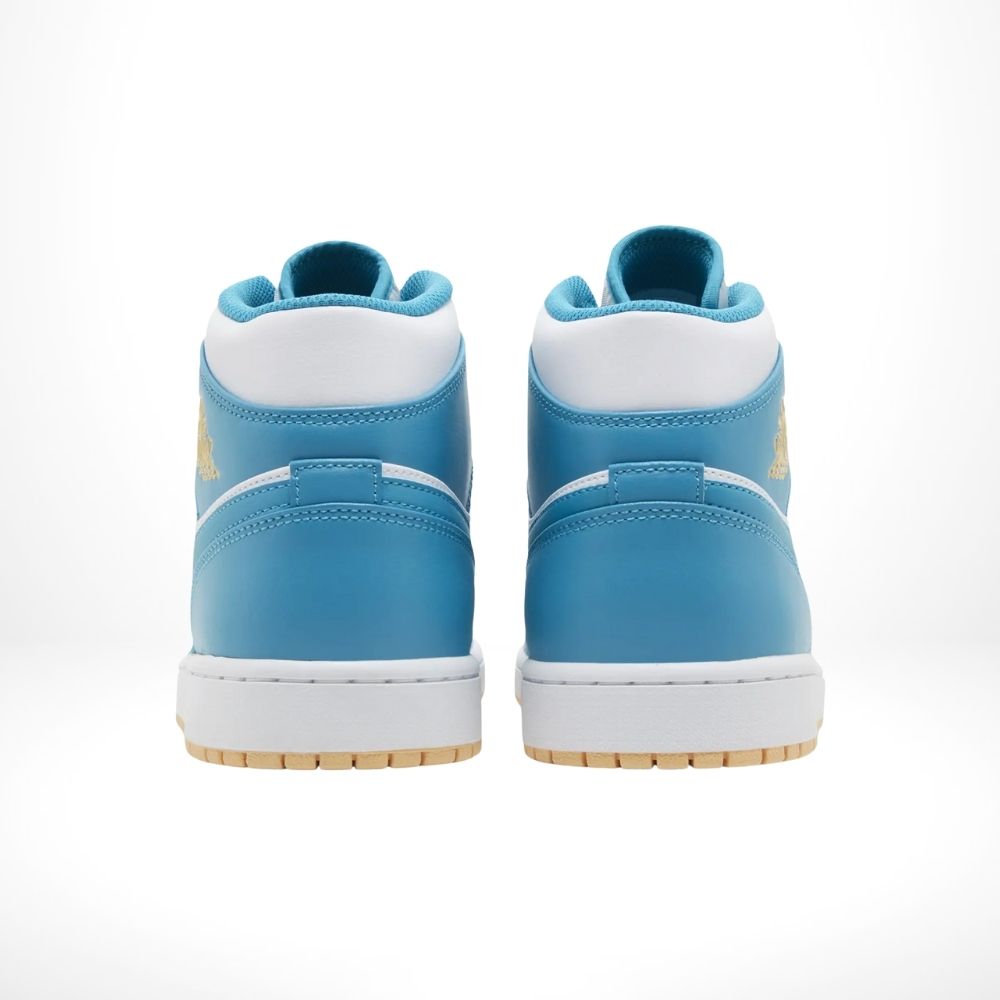 Air Jordan 1 Mid Aquatone Blue White