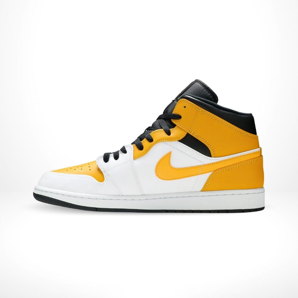 Air Jordan 1 Mid University Gold White Black