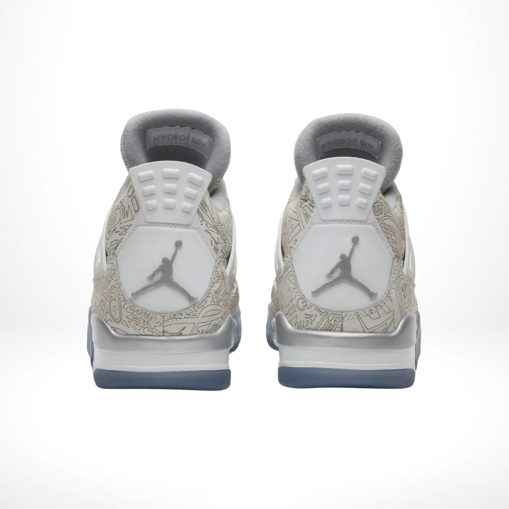 Air Jordan 4 Retro 30th Anniversary Laser White Metallic Silver