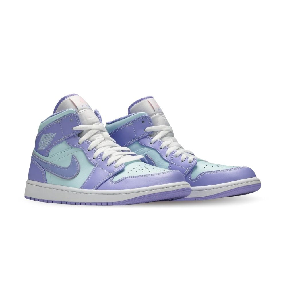 Air Jordan 1 Mid Purple Pulse Glacier Blue