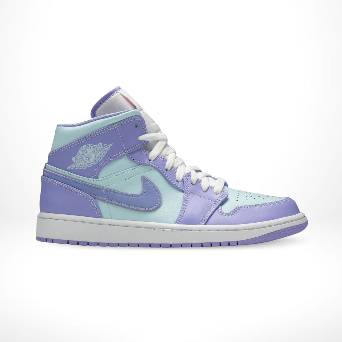 Air Jordan 1 Mid Purple Pulse Glacier Blue