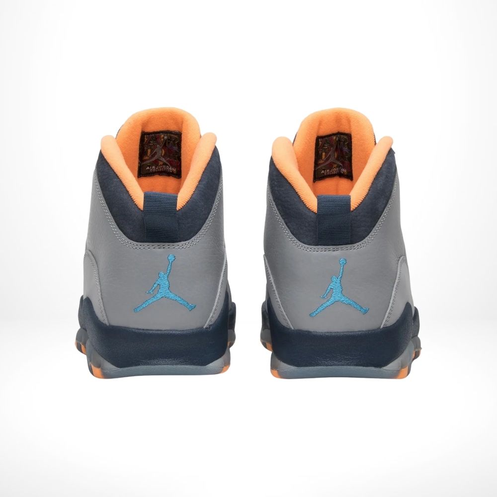 Air Jordan 10 Retro Bobcats Grey Blue