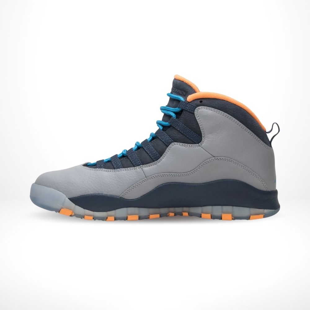 Air Jordan 10 Retro Bobcats Grey Blue