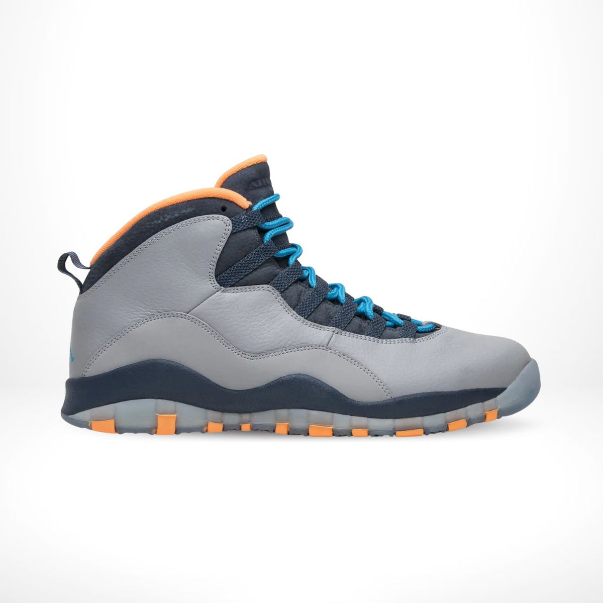 Air Jordan 10 Retro Bobcats Grey Blue