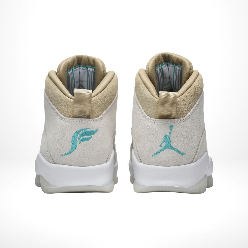Air Jordan 10 Retro X SoleFly 10th Anniversary Sail Turbo