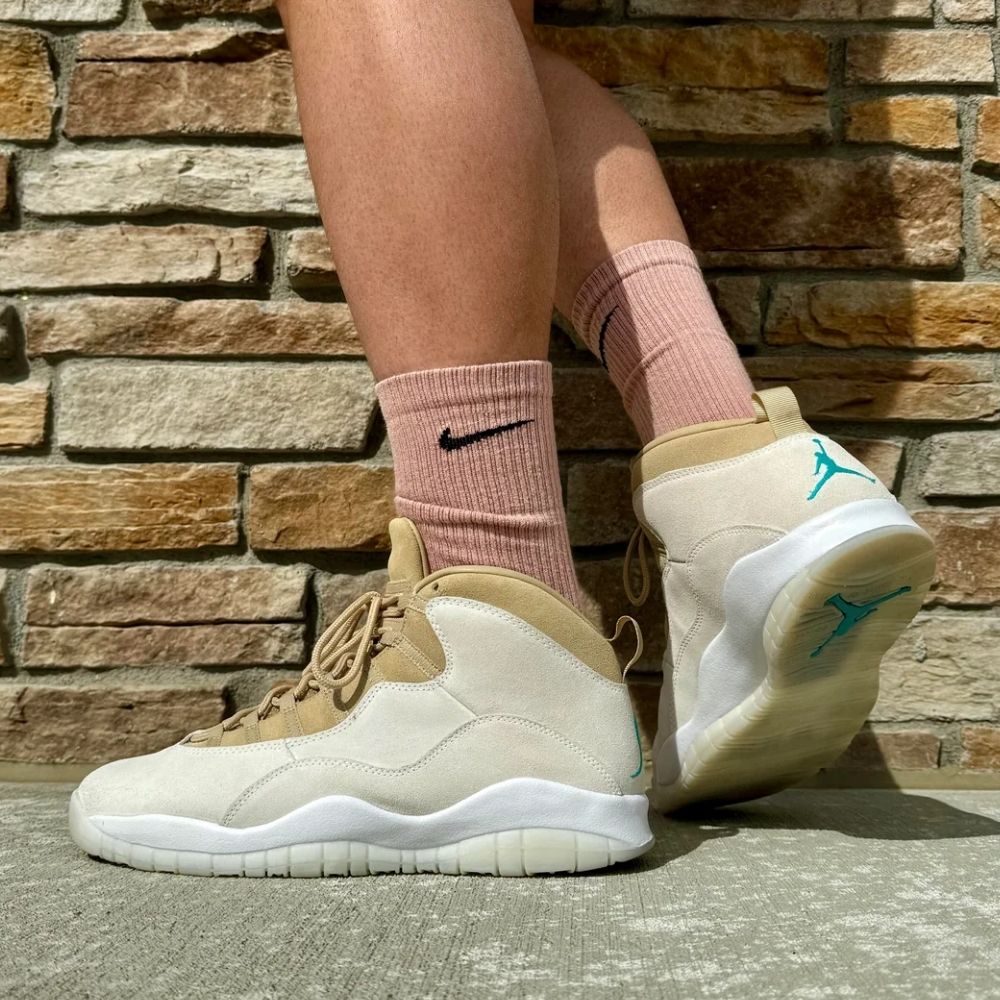 Air Jordan 10 Retro X SoleFly 10th Anniversary Sail Turbo