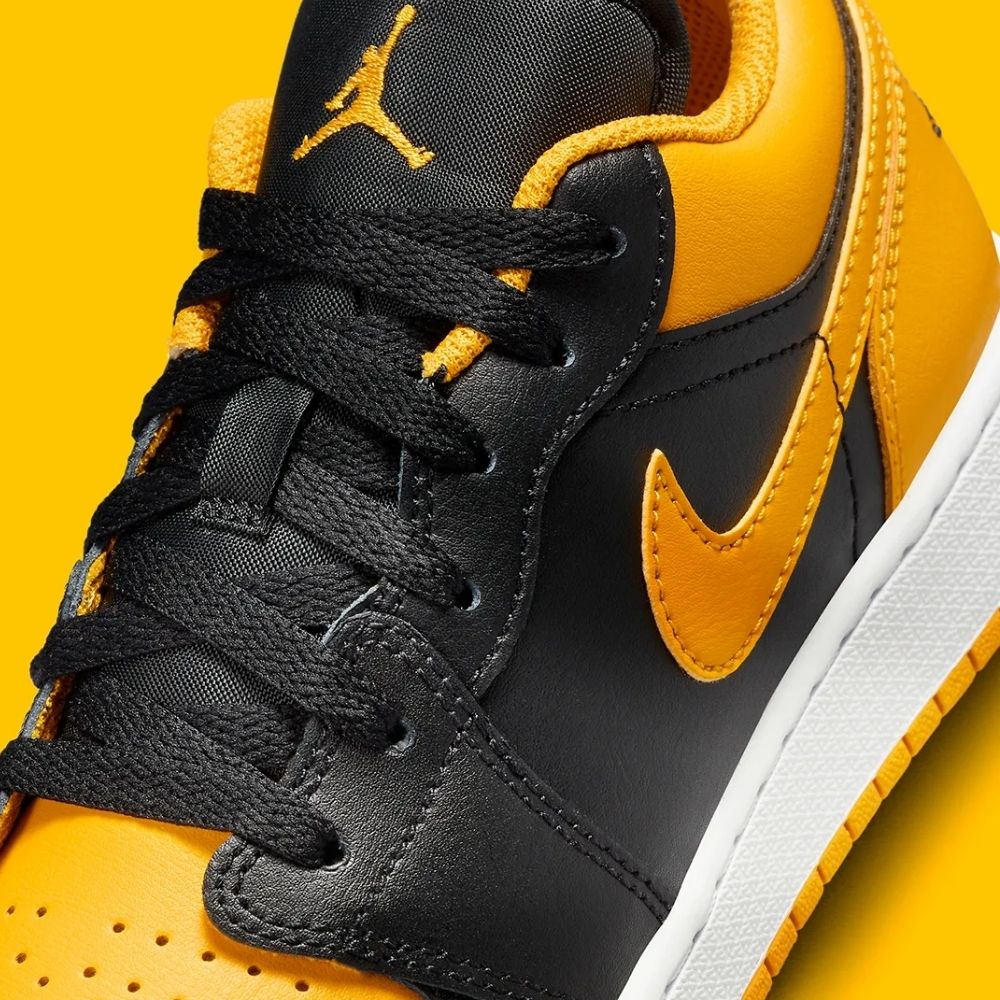 Air Jordan 1 Low Yellow Ochre Black