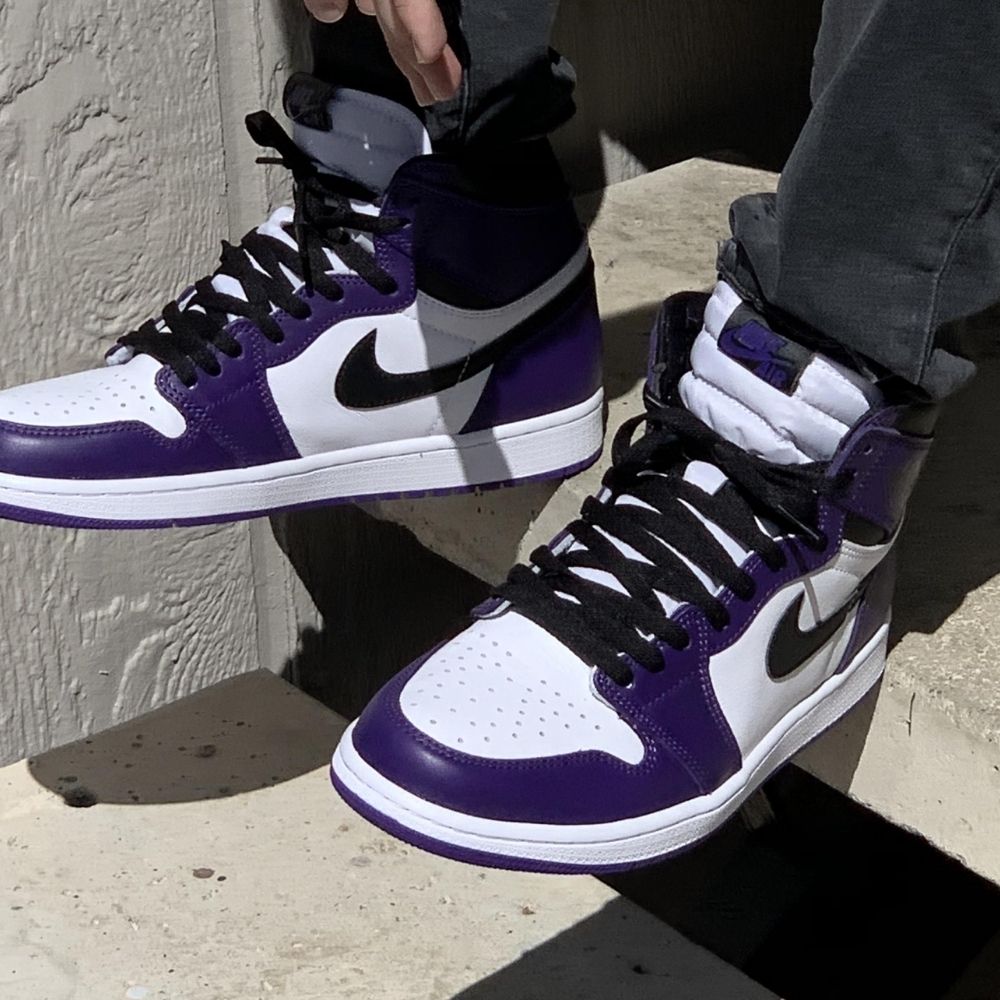 Air Jordan 1 Retro High OG Court Purple 2.0 Purple White