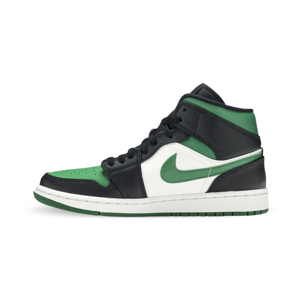 Air Jordan 1 Mid Pine Green Black