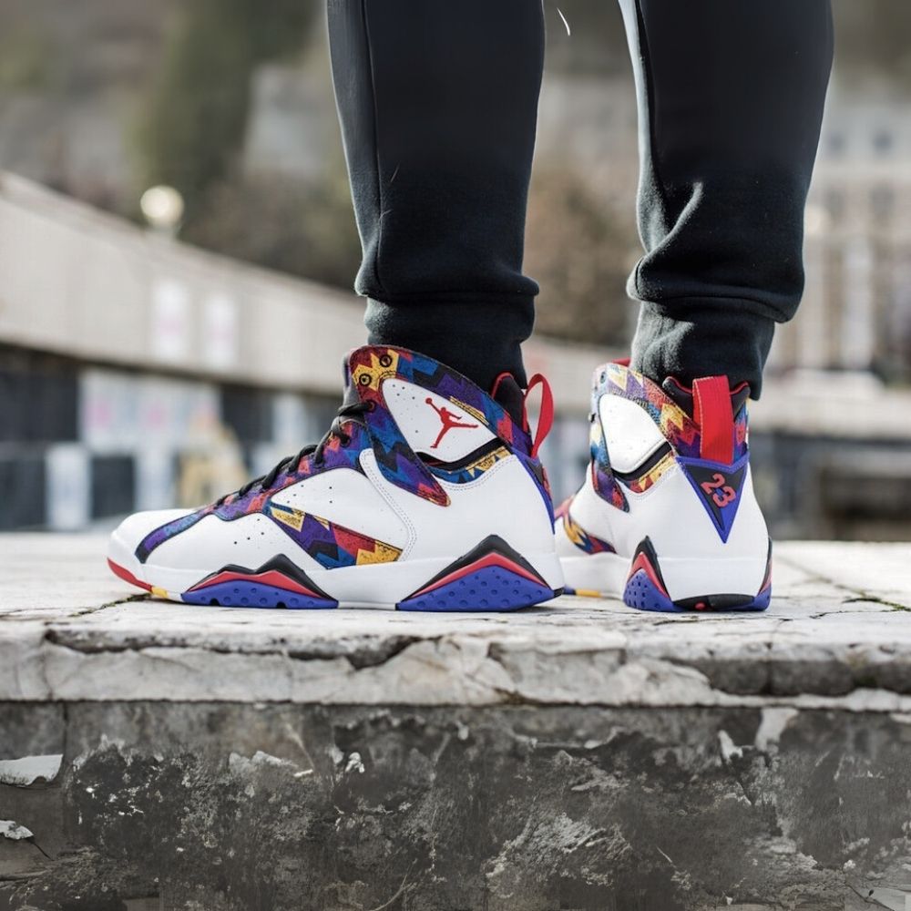 Air Jordan 7 Retro Sweater White