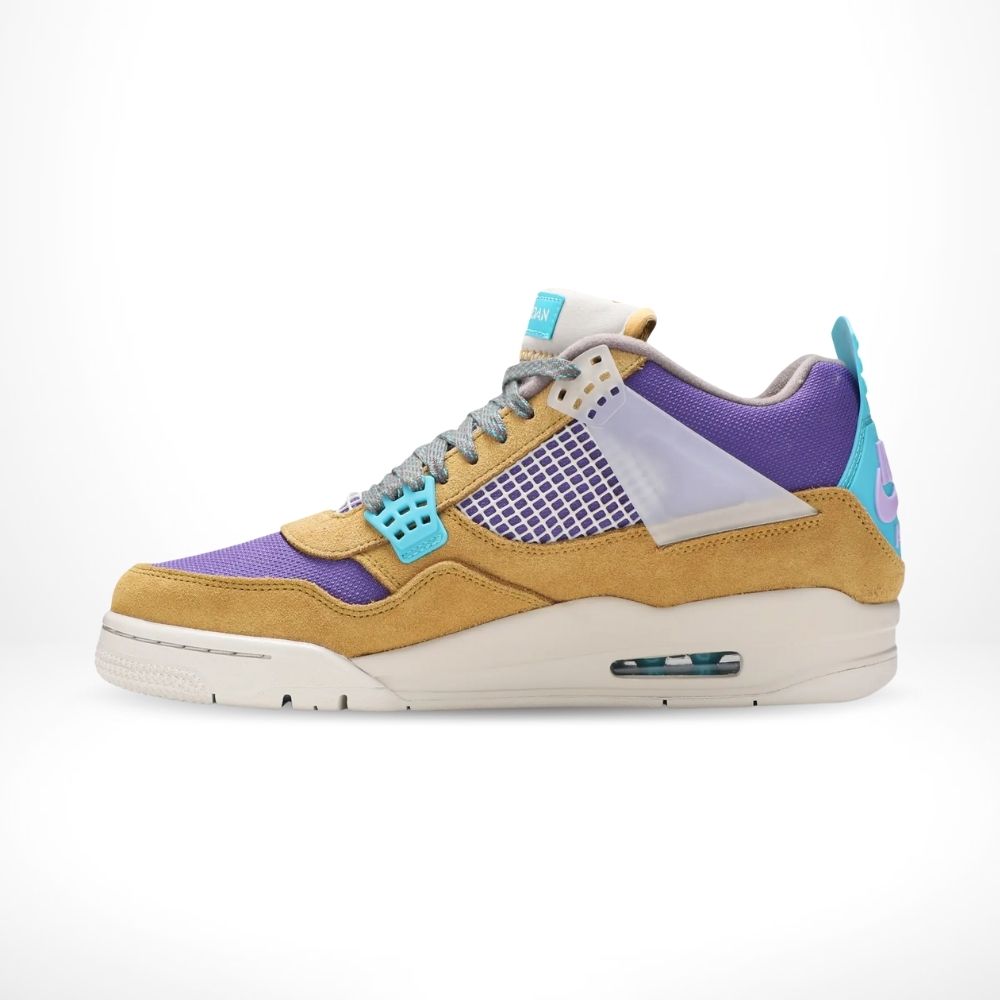 Air Jordan 4 Retro X Union LA Desert Moss Brown Blue
