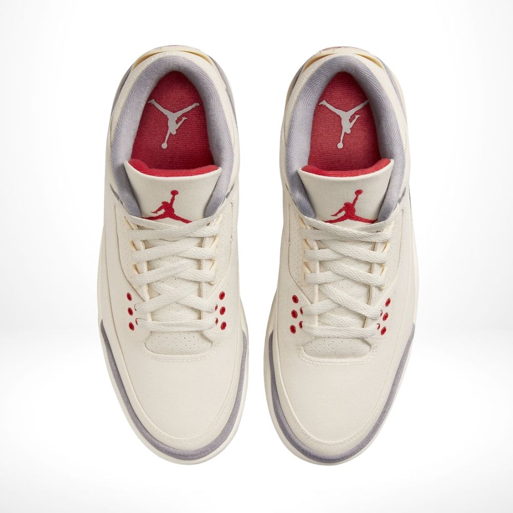 Air Jordan 3 Retro Muslin Grey Sail SE