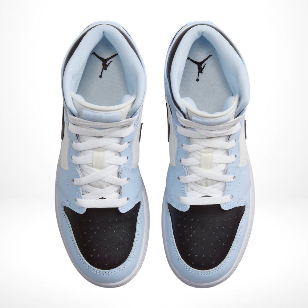 Air Jordan 1 Mid Ice Blue White