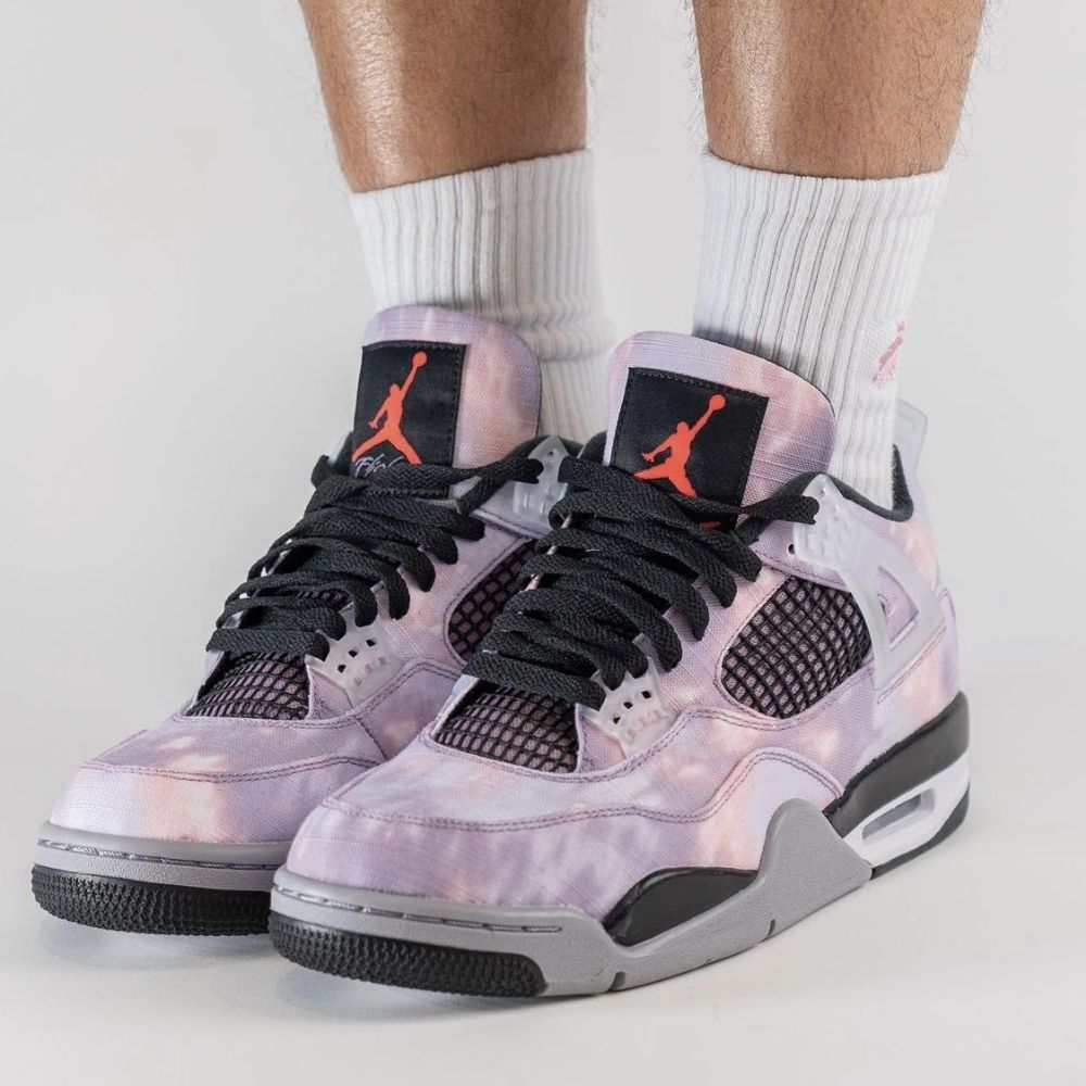 Air Jordan 4 Retro Zen Master Amethyst Purple Black