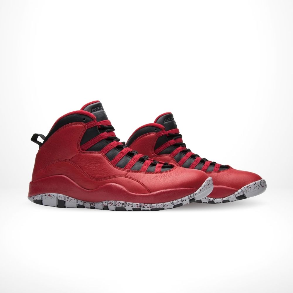 Air Jordan 10 Retro Bulls Over Broadway Red Black