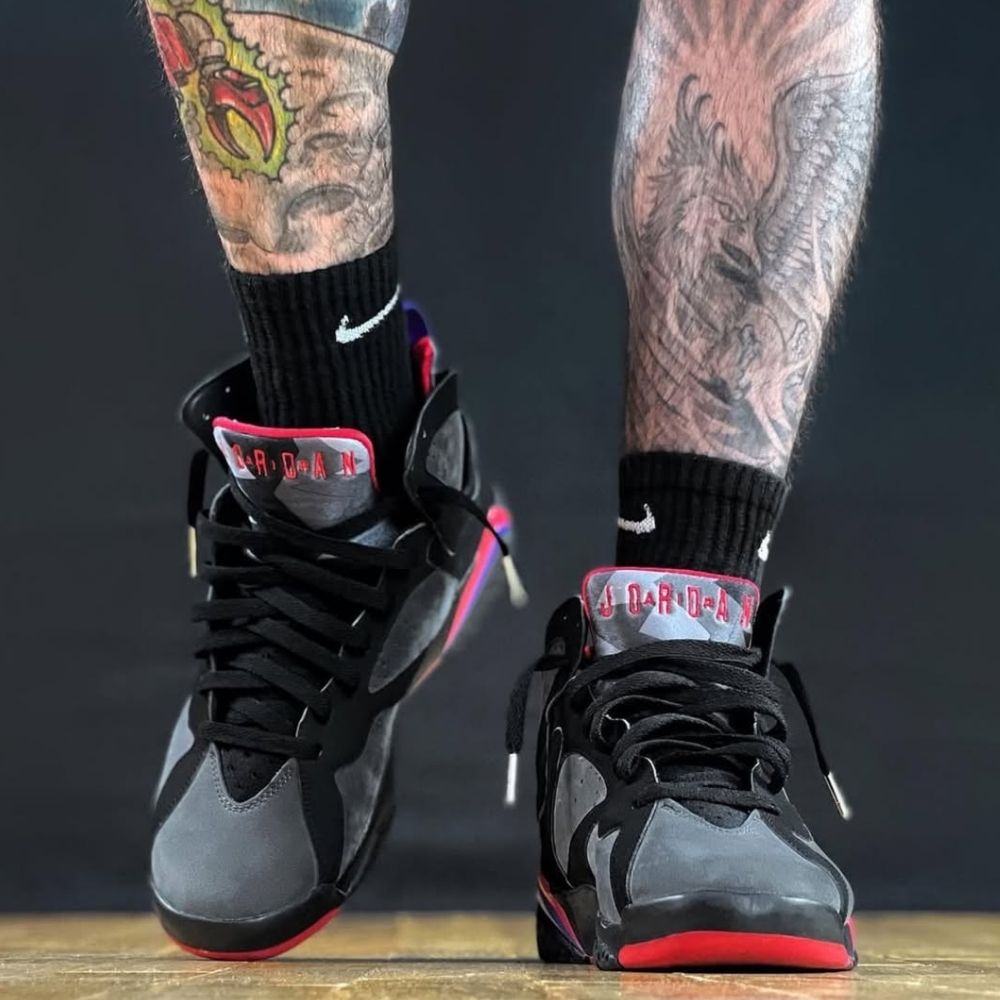 Air Jordan 7 Retro Raptor 2012 Dark Charcoal