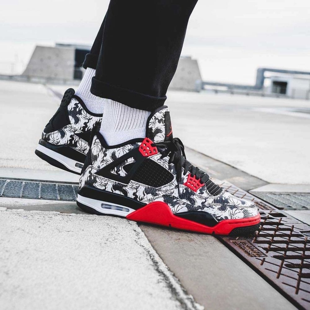 Air Jordan 4 Retro Tattoo Fire Red