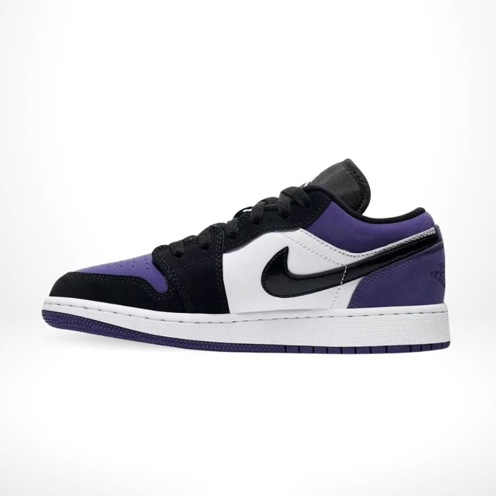 Air Jordan 1 Low Court Purple Black