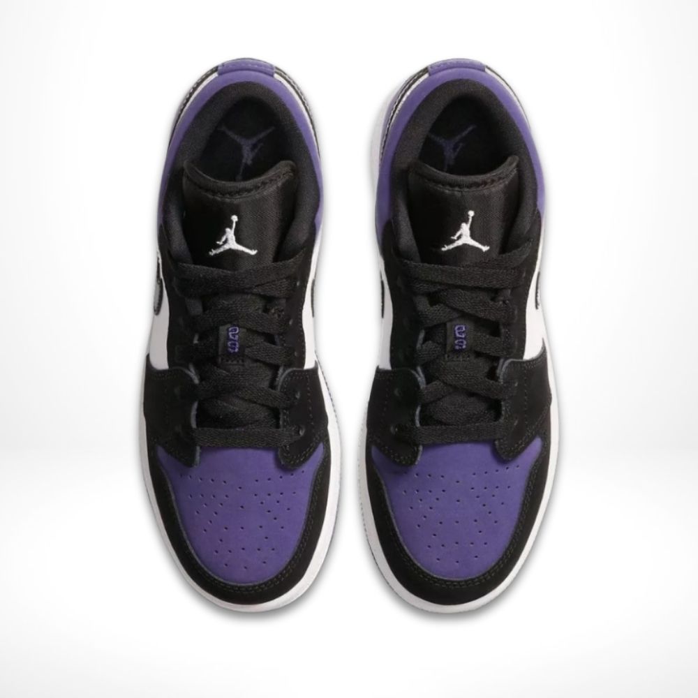 Air Jordan 1 Low Court Purple Black