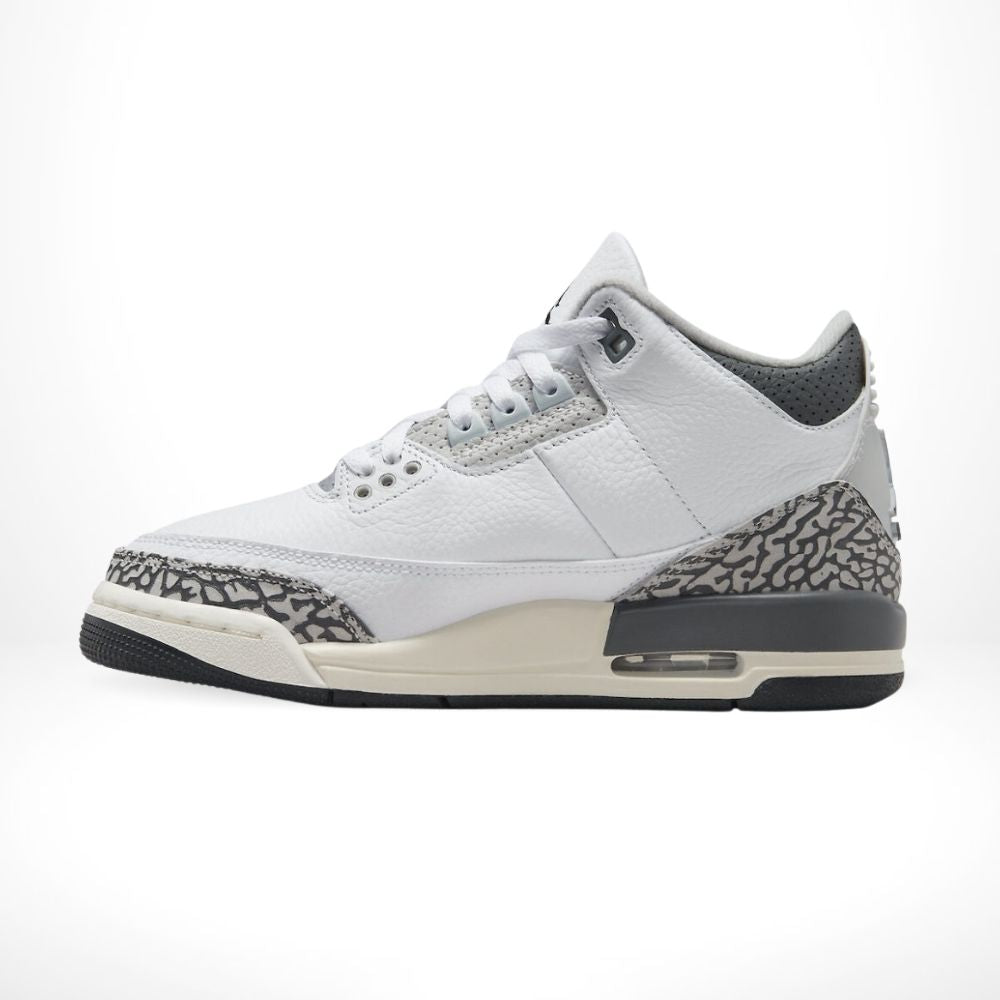Air Jordan 3 Retro Hide N’ Sneak Light Ash Grey