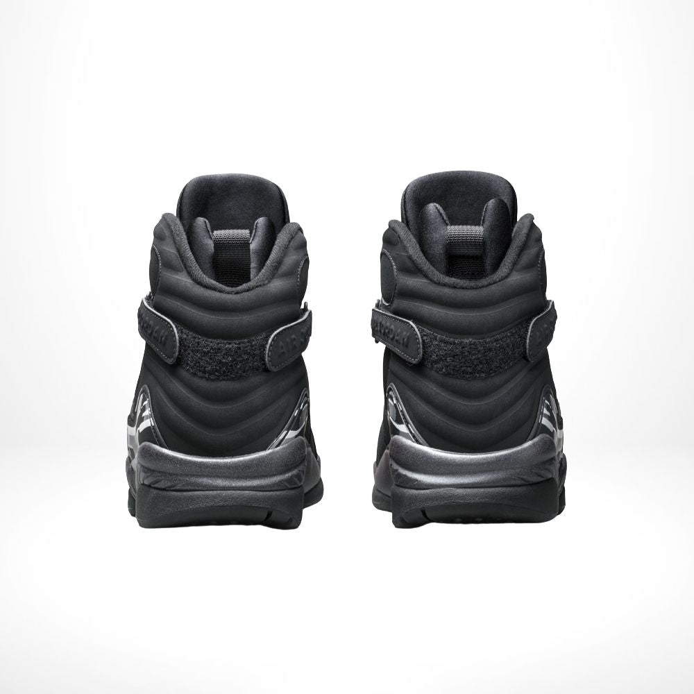 Air Jordan 8 Retro Chrome Triple Black