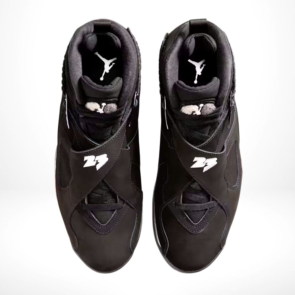 Air Jordan 8 Retro Chrome Triple Black