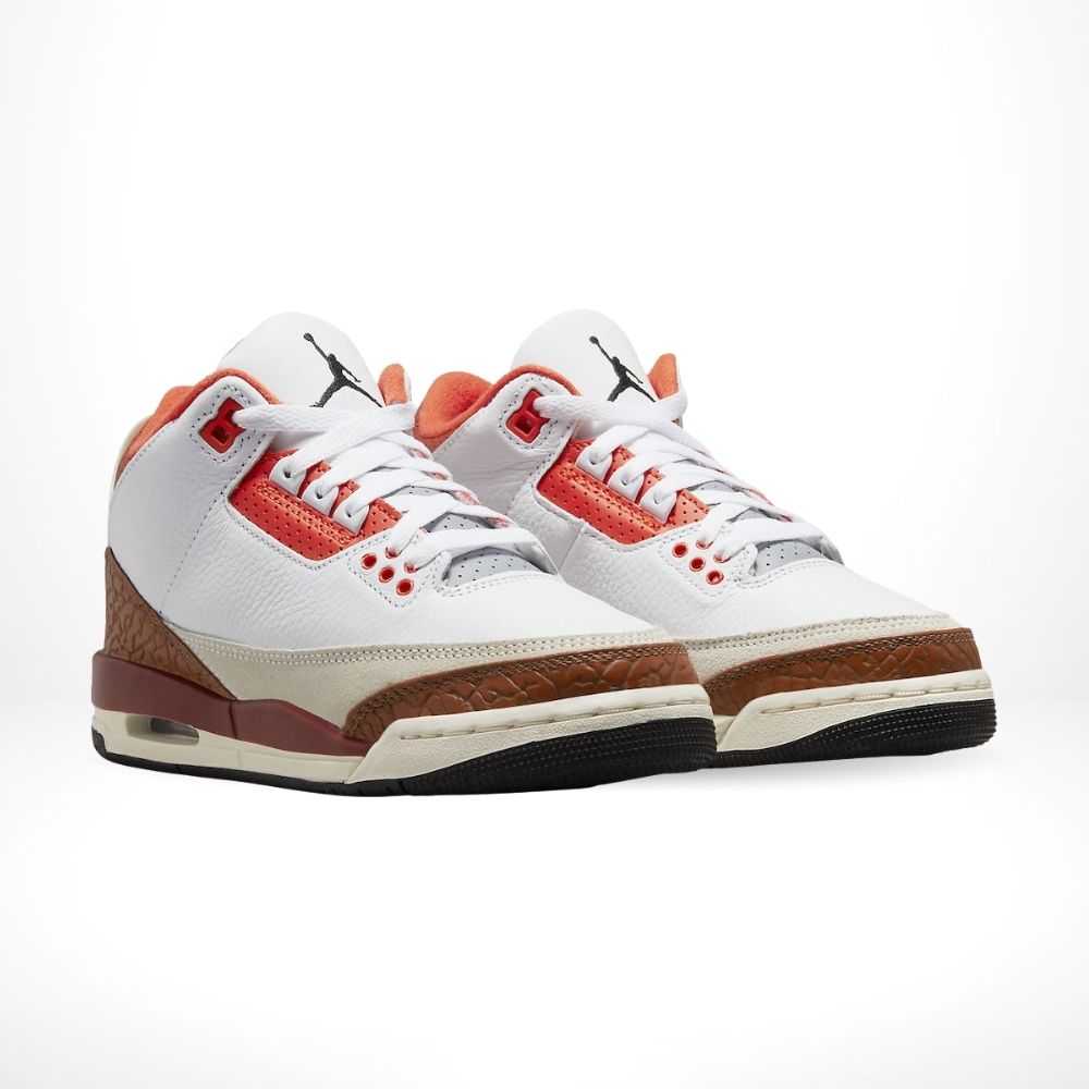 Air Jordan 3 Retro Mars Stone Brown Orange